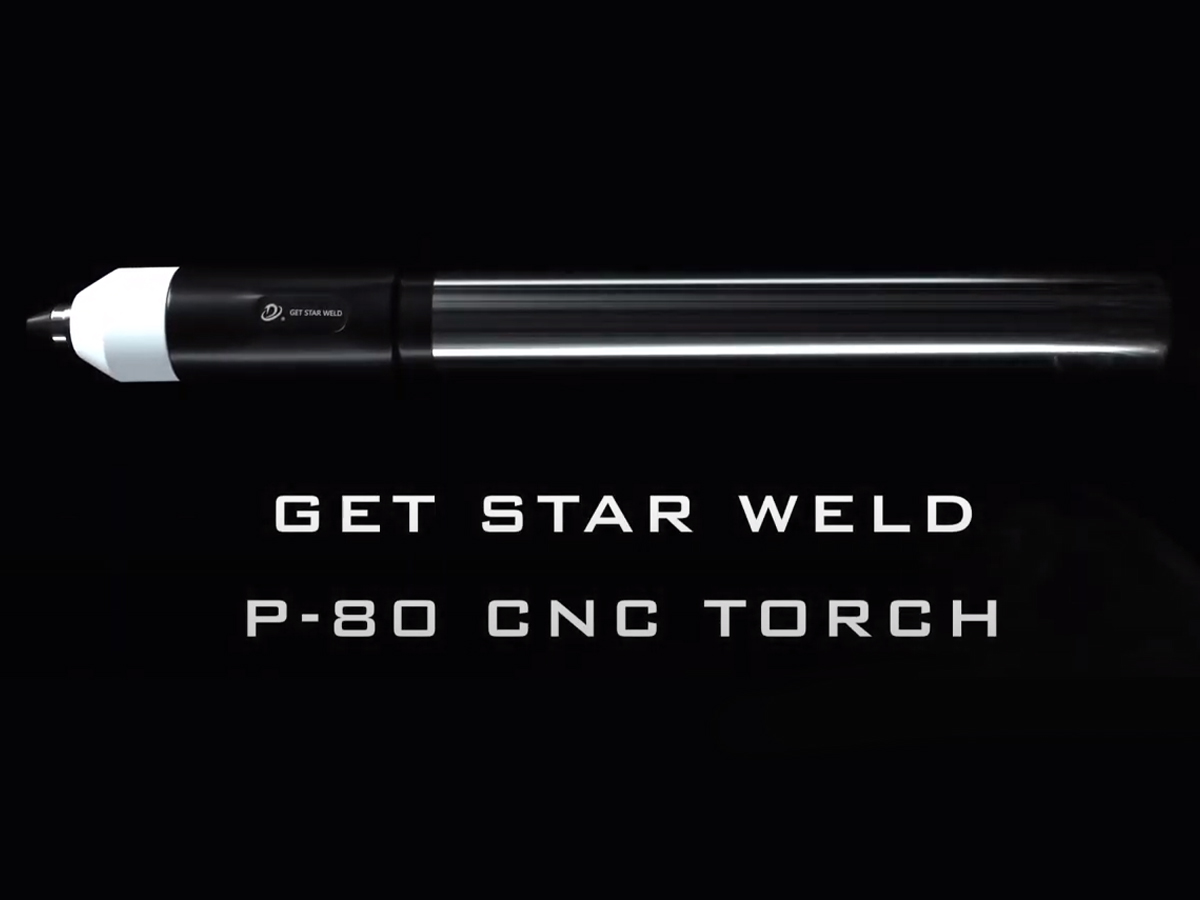 Get Star Weld CNC welding machine straight p80 air cooled plasma automatic cutting torch head holder