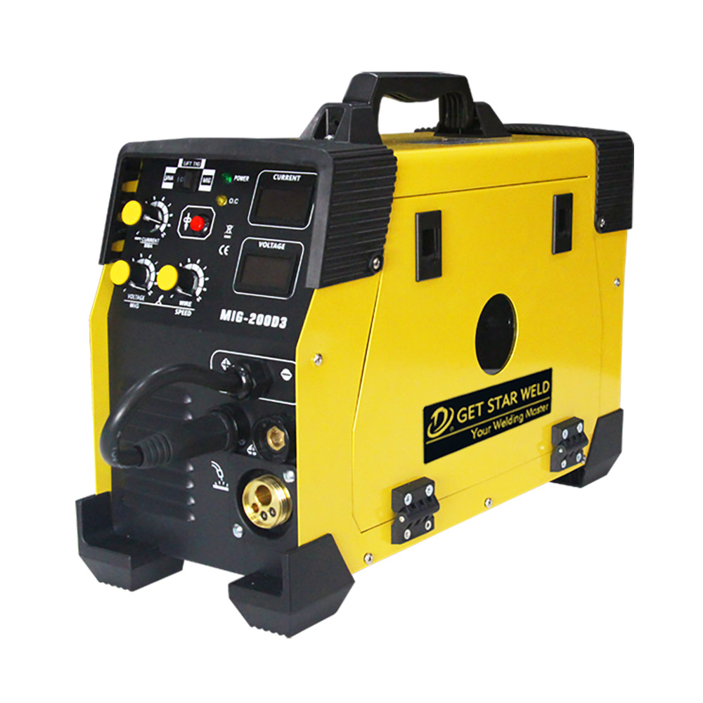  MIG-200D3 single IGBT 220V single phase 3 in 1