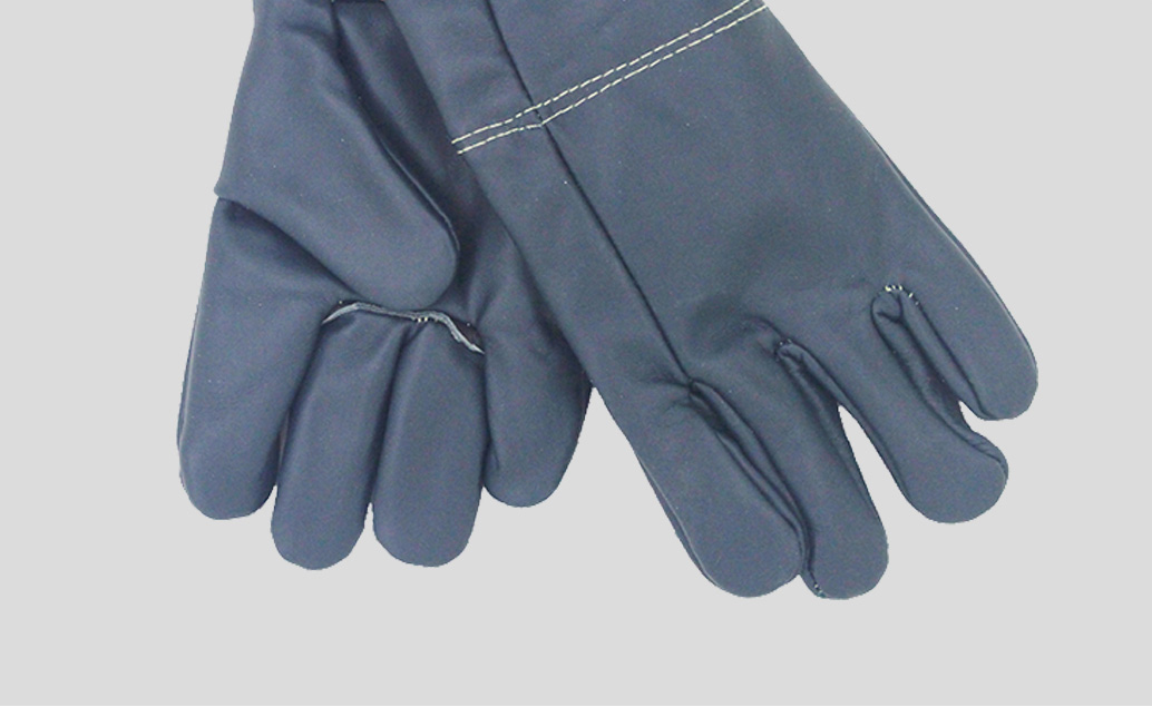 Get Star Weld Blue leather welding gloves