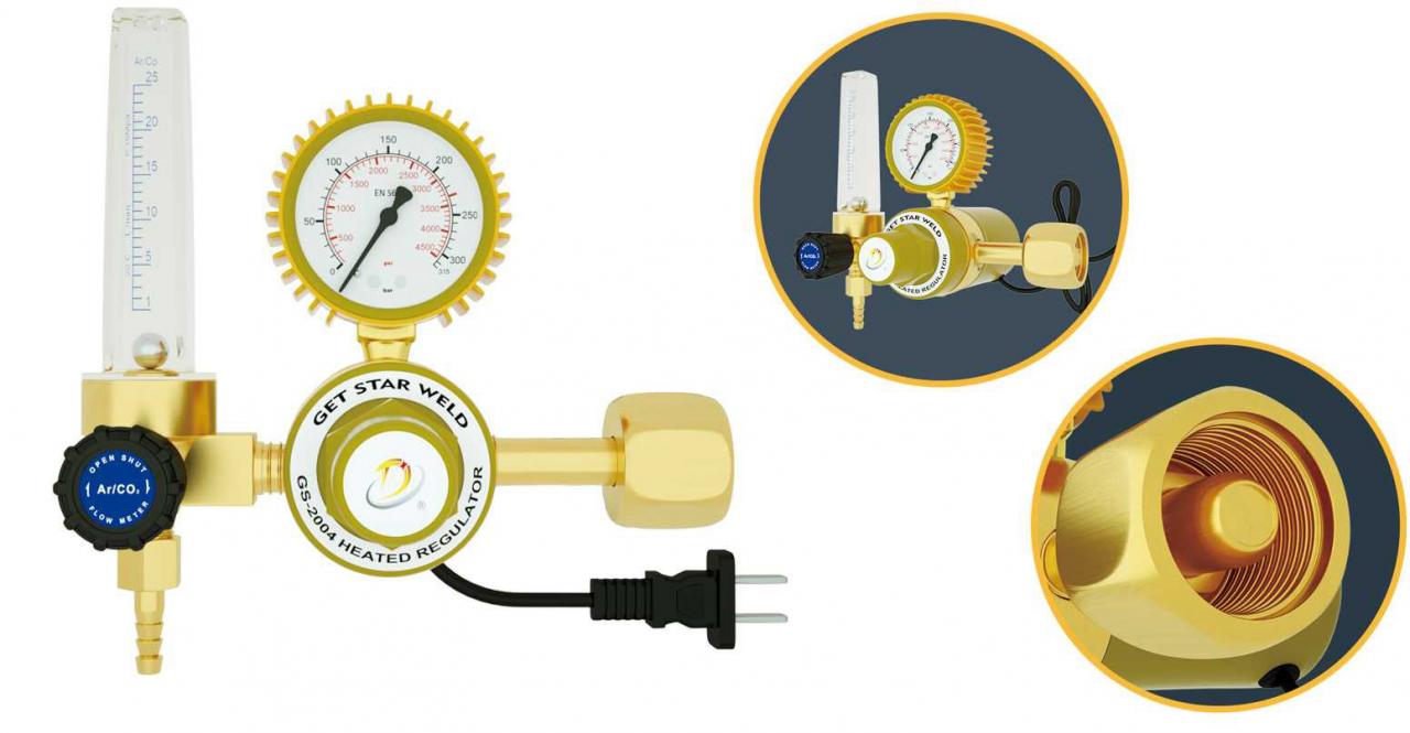 Get Star Weld CO2 Regulator GS-2004