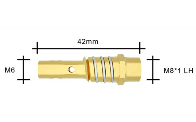 Get Star Weld EURO GSW-15AK Welding Contact Tip Holder