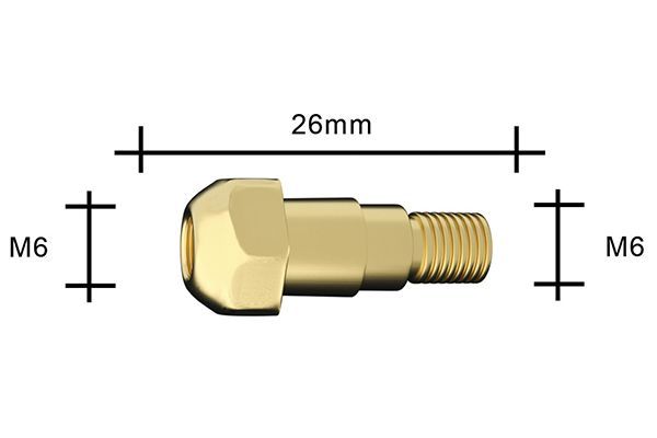 Get Star Weld EURO GSW-24KD Air Cooled MIG/MAG Welding Torch