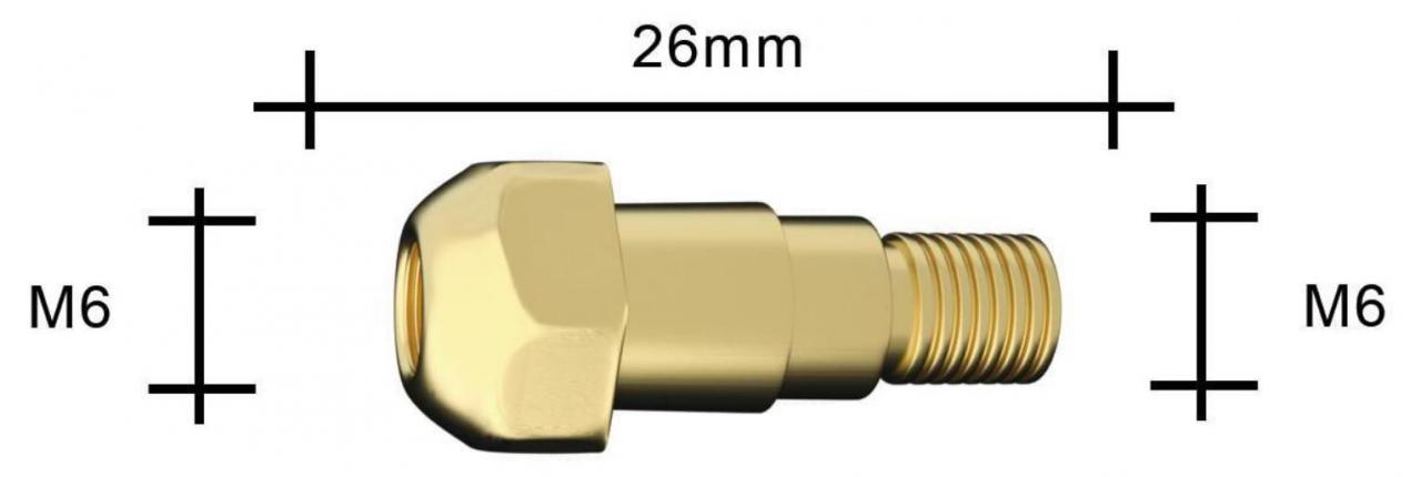 Get Star Weld EURO GSW-24KD Welding Contact Tip Holder