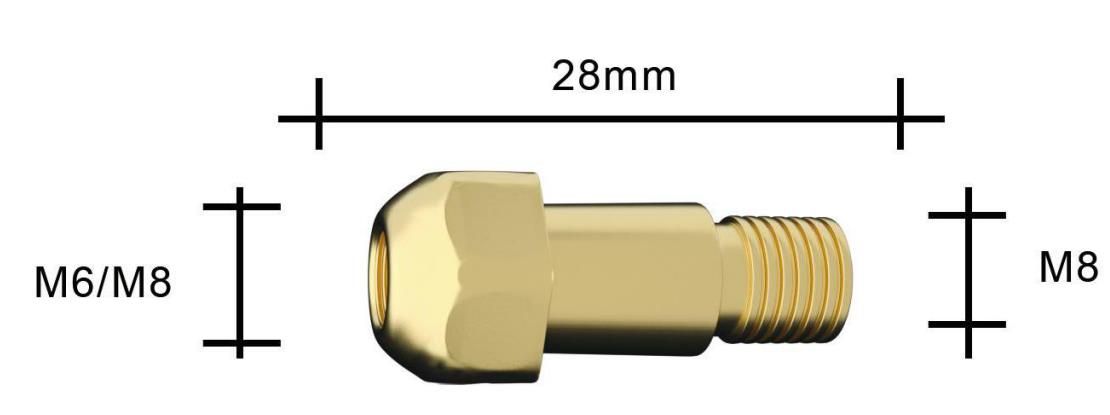 Get Star Weld EURO GSW-36KD Welding Contact Tip Holder