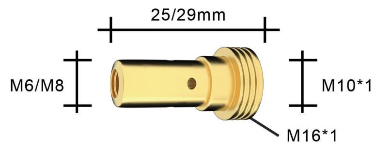 Get Star Weld EURO GSW-501D Welding Contact Tip Holder