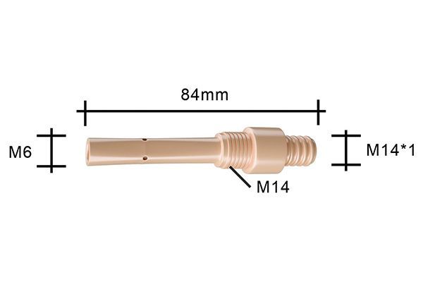 Get Star Weld PANA GSW-500 Air Cooled MIG/MAG Welding Torch