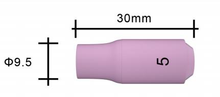 Get Star Weld TIG WP-9 Welding Ceramic Nozzle